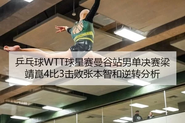 乒乓球WTT球星赛曼谷站男单决赛梁靖崑4比3击败张本智和逆转分析